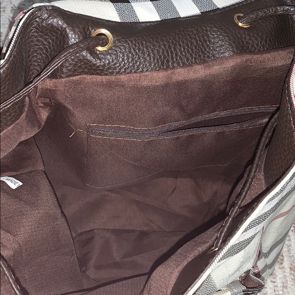 Plaid Backpack - Picture 4 of 4